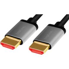 3 m - Standard HDMI-standard HDMI Kabler LogiLink 2.1 HDMI - HDMI M-M 3m