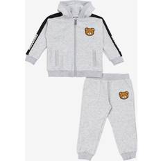 Moschino Unisex Babys Teddy Bear Tracksuit Grey, 12M