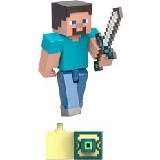 Mattel Minecraft 8cm Ender Portal Figure Steve