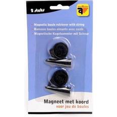 Boules Longfield Metaal magneetpen met koord 2 stuks
