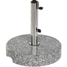 Dkd Home Decor Dkd Home Decor Fod for strandparasol Grå Rustfrit stål Granit