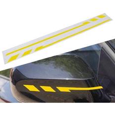 Gul Spejle Foliatec Stribe yellow Vægspejl