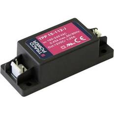 Externe Lagergestelle TracoPower TPP 15-124-J AC/DC PSU module enclosure) 625 mA 15 W 24.0 V DC