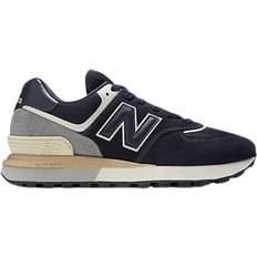 New Balance Slip-On Shoes New Balance 574 - Navy with White