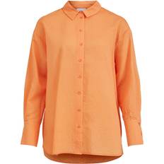 Vila High-Low Sewed Shirt