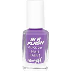 Barry M IN A FLASH Snabbtorkande nagellack Skugga Blue Boost 10ml