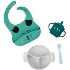 Vaisselle pour bébé Babymoov Coffret repas 4 pièces learn'isy chien