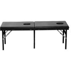 Master Series Extreme Bondage Massage Bord Sort