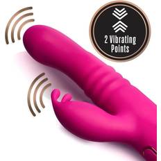 Lush Sexlegetøj Lush Kira Rabbit Vibrator Velvet Pink