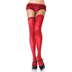 Leg Avenue NYLON THIGH HIGHS RED