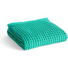 Hay Toallas Hay Waffle Badehandtuch 70x140 cm Emerald Green Toalla de baño Verde (140x70cm)