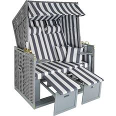 Seat Cushion Sun Chairs tectake 403907 - Grey