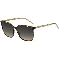 HUGO BOSS Horn-acetate sunglasses with lasered branding