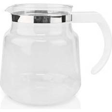 Weiß Kaffeekannen Nedis Glas pitcher