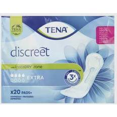 Toallas menstruales TENA Discreet Compresa Incontinencia Extra 20 U