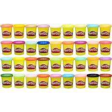 Play-Doh Megapack de 36 botes de plastilina de 84 gramos de colores surtidos, Juguetes infantiles, manualidades para niñas y niños a partir de 2 años