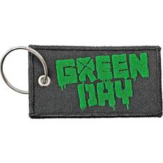 Green Day Day Keychain: Logo Double Sided Patch