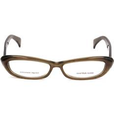 Beige Glasögon Alexander McQueen AMQ-4181-TSE