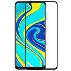 Note 9 Protector Pantalla Cristal Templado Xiaomi Redmi Note 9S Note 9 Pro (FULL 3D Negro)