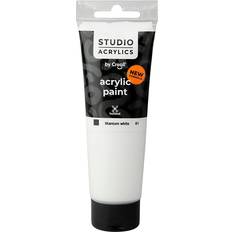 Creativ Company Farver Creativ Company Creall Titanium White 120 ml Røverkøb