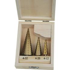 Brüder Mannesmann M54603 3-Piece Drill Bit Set Tool Kit