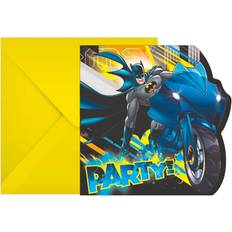 Godan Indbydelser Batman 6-pak