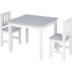 Kid's Table & Chairs Set 3pcs