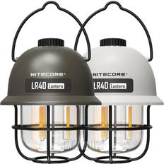 Camping lanterne NiteCore LR40 Genopladelig lanterne grøn 100 Lumen