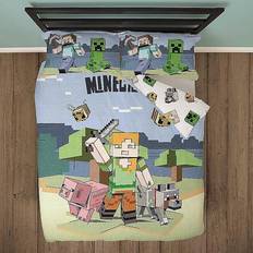Minecraft Adventure Double Duvet Panel