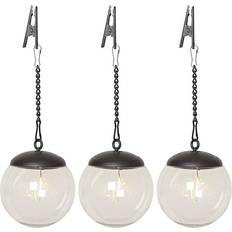 Utomhusbelysning Taklampor Star Trading Solc Dek GlobeHang Pendellampa ∅ 10cm 3st