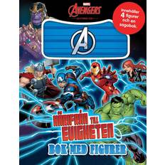 Marvel Avengers Bok Med Figurer