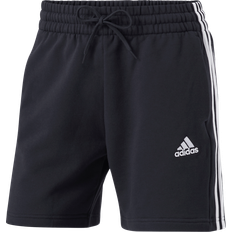 Grigio - Uomo Shorts Adidas Essentials French Terry 3-Stripes Shorts