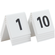 Securit Informatiebord Tafelnummerset 1 - 10