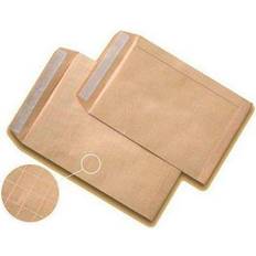 SAM Caja 100 bolsas folio prolongado (260x360) kraft armado 120 grs. autosam autoadhesivo tira de silicona envio seguridad 145755