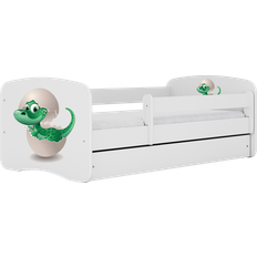 Dinosaur seng Kocot Kids Kocot Kids Barnsäng - Babydreams Vit Dinosaur