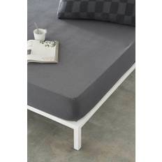 Gris Juegos de cama Inpassat underlakan Naturals ELBA Mörkgrå 105 190/200 Säng 105