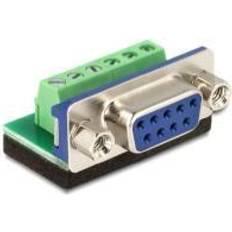 DeLock Seriel adapter 6-pins terminalblok