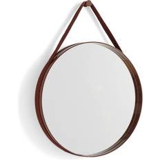 Brun Vægspejle Hay Strap Mirror No 2 Vægspejl