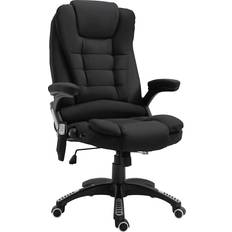 Vinsetto Massage Office Chair Recliner Ergonomic Gaming Heated Padded Swivel Black