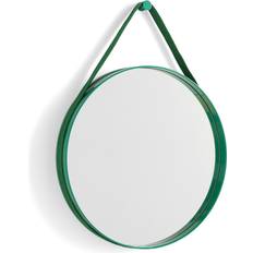 Verde Espejos Hay Strap No. 2 Spiegel Ø 50 cm - Grün/Ø Espejo de Pared