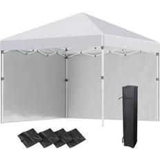 OutSunny 3 3 Pop Up Gazebo with 2