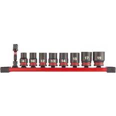 Milwaukee Nycklar Milwaukee SHOCKWAVE Impact Duty 3/8" Drive Impact Rail Hylsnyckel
