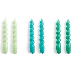 Hay Candle Spiral Set Stearinljus