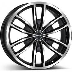 Mak Black polished 8.5x18 6/114.3 ET50 B66.1