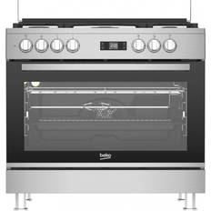 90cm Cocinas de gas Beko GM 15321 DX NS