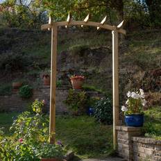 Naturale Telaio Forest Garden Hanbury Dome Top Pergola Arch