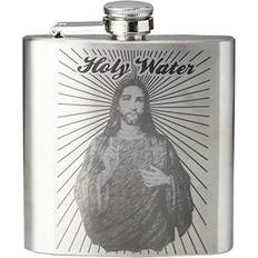 Red Hip Flasks Holy Water Hip Flask in Red Hip Flask