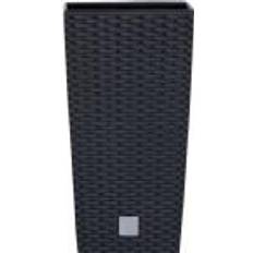 Vasi e Fioriere Prosperplast Vaso Di Fiori Rato 26,6 Litri Con Inserto 26,5 x 26,5 x 50 cm In Colore Antracite