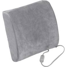 Massage & Relaxation Products Drive Medical Comfort Touch Heated Lumbar Support Cushion, Gray