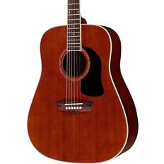 Washburn WD100DL Dreadnought Mahogany Acoustic Guitar Natural